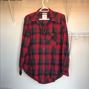 Plaid American Eagle outfitters flannel size L
